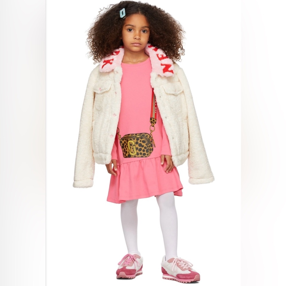 Marc Jacobs Kids 12 Pink 'The Snapshot Trompe L'œil' Purse Dress